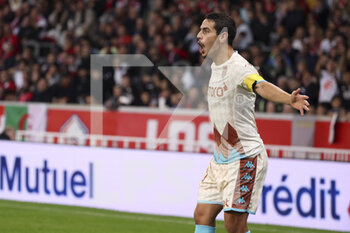 23/10/2022 - Wissam Ben Yedder of Monaco celebrates his goal during the French championship Ligue 1 football match between Lille OSC (LOSC) and AS Monaco (ASM) on October 23, 2022 at Stade Pierre Mauroy in Villeneuve-d'Ascq near Lille, France - FOOTBALL - FRENCH CHAMP - LILLE V MONACO - FRENCH LIGUE 1 - CALCIO