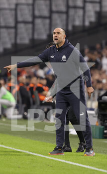 2022-10-22 - Coach of Olympique de Marseille Igor Tudor during the French championship Ligue 1 football match between Olympique de Marseille (OM) and RC Lens (RCL) on October 22, 2022 at Velodrome stadium in Marseille, France - FOOTBALL - FRENCH CHAMP - MARSEILLE V LENS - FRENCH LIGUE 1 - SOCCER