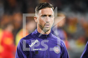 28/10/2022 - Brecht DEJAEGERE of Toulouse during the French championship Ligue 1 football match between RC Lens and Toulouse FC on October 28, 2022 at Bollaert-Delelis stadium in Lens, France - FOOTBALL - FRENCH CHAMP - LENS V TOULOUSE - FRENCH LIGUE 1 - CALCIO