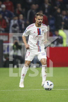 2022-10-30 - Damien DA SILVA of Lyon during the French championship Ligue 1 football match between Olympique Lyonnais (Lyon) and LOSC Lille on October 30, 2022 at Groupama stadium in Decines-Charpieu near Lyon, France - FOOTBALL - FRENCH CHAMP - LYON V LILLE - FRENCH LIGUE 1 - SOCCER