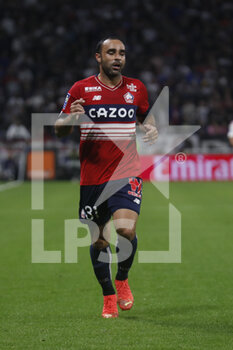 2022-10-30 - Ismaily GONCALVES SANTOS of Lille during the French championship Ligue 1 football match between Olympique Lyonnais (Lyon) and LOSC Lille on October 30, 2022 at Groupama stadium in Decines-Charpieu near Lyon, France - FOOTBALL - FRENCH CHAMP - LYON V LILLE - FRENCH LIGUE 1 - SOCCER