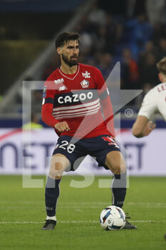 2022-10-30 - Andre TAVARES GOMES of Lille during the French championship Ligue 1 football match between Olympique Lyonnais (Lyon) and LOSC Lille on October 30, 2022 at Groupama stadium in Decines-Charpieu near Lyon, France - FOOTBALL - FRENCH CHAMP - LYON V LILLE - FRENCH LIGUE 1 - SOCCER