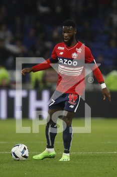 2022-10-30 - Jonathan BAMBA of Lille during the French championship Ligue 1 football match between Olympique Lyonnais (Lyon) and LOSC Lille on October 30, 2022 at Groupama stadium in Decines-Charpieu near Lyon, France - FOOTBALL - FRENCH CHAMP - LYON V LILLE - FRENCH LIGUE 1 - SOCCER