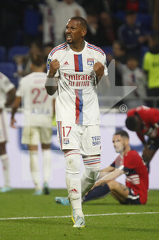 2022-10-30 - Jerome BOATENG of Lyon during the French championship Ligue 1 football match between Olympique Lyonnais (Lyon) and LOSC Lille on October 30, 2022 at Groupama stadium in Decines-Charpieu near Lyon, France - FOOTBALL - FRENCH CHAMP - LYON V LILLE - FRENCH LIGUE 1 - SOCCER