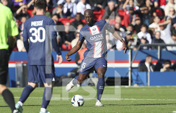 2022-11-13 - Danilo Pereira of PSG during the French championship Ligue 1 football match between Paris Saint-Germain and AJ Auxerre on November 13, 2022 at Parc des Princes stadium in Paris, France - FOOTBALL - FRENCH CHAMP - PARIS SG V AUXERRE - FRENCH LIGUE 1 - SOCCER