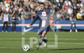 2022-11-13 - Marco Verratti of PSG during the French championship Ligue 1 football match between Paris Saint-Germain and AJ Auxerre on November 13, 2022 at Parc des Princes stadium in Paris, France - FOOTBALL - FRENCH CHAMP - PARIS SG V AUXERRE - FRENCH LIGUE 1 - SOCCER
