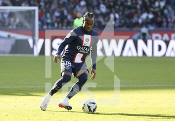 2022-11-13 - Renato Sanches of PSG during the French championship Ligue 1 football match between Paris Saint-Germain and AJ Auxerre on November 13, 2022 at Parc des Princes stadium in Paris, France - FOOTBALL - FRENCH CHAMP - PARIS SG V AUXERRE - FRENCH LIGUE 1 - SOCCER