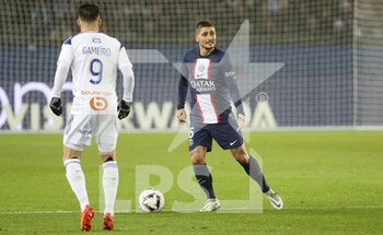 29/12/2022 - Marco Verratti of PSG during the French championship Ligue 1 football match between Paris Saint-Germain (PSG) and RC Strasbourg Alsace (RCSA) on December 28, 2022 at Parc des Princes stadium in Paris, France - FOOTBALL - FRENCH CHAMP - PARIS SG V STRASBOURG - FRENCH LIGUE 1 - CALCIO