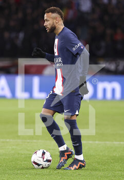 29/12/2022 - Neymar Jr of PSG during the French championship Ligue 1 football match between Paris Saint-Germain (PSG) and RC Strasbourg Alsace (RCSA) on December 28, 2022 at Parc des Princes stadium in Paris, France - FOOTBALL - FRENCH CHAMP - PARIS SG V STRASBOURG - FRENCH LIGUE 1 - CALCIO