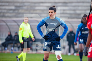 2022-01-15 - Mathilde Bourdieu of Paris FC reacts during the Women's French championship D1 Arkema football match between Paris FC and GPSO 92 Issy on January 15, 2022 at Robert Bobin stadium in Bondoufle, France - PARIS FC VS GPSO 92 ISSY - FRENCH WOMEN DIVISION 1 - SOCCER
