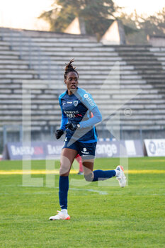 2022-01-15 - Ouleymata Sarr of Paris FC during the Women's French championship D1 Arkema football match between Paris FC and GPSO 92 Issy on January 15, 2022 at Robert Bobin stadium in Bondoufle, France - PARIS FC VS GPSO 92 ISSY - FRENCH WOMEN DIVISION 1 - SOCCER