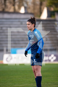 2022-02-05 - Mathilde Bourdieu of Paris FC reacts during the Women's French championship D1 Arkema football match between Paris FC and AS Saint-Etienne on February 5, 2022 at Robert Bobin stadium in Bondoufle, France - PARIS FC VS AS SAINT-ETIENNE - FRENCH WOMEN DIVISION 1 - SOCCER
