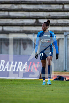 2022-02-05 - Ouleymata Sarr of Paris FC during the Women's French championship D1 Arkema football match between Paris FC and AS Saint-Etienne on February 5, 2022 at Robert Bobin stadium in Bondoufle, France - PARIS FC VS AS SAINT-ETIENNE - FRENCH WOMEN DIVISION 1 - SOCCER