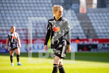 2022-02-27 - Ada Hegerberg of Olympique Lyonnais during the Women's French championship, D1 Arkema football match between Stade de Reims and Olympique Lyonnais (Lyon) on February 27, 2022 at Auguste Delaune stadium in Reims, France - STADE DE REIMS VS OLYMPIQUE LYONNAIS (LYON) - FRENCH WOMEN DIVISION 1 - SOCCER