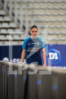2022-04-15 - Clara Mateo of Paris FC during the Women's French championship D1 Arkema football match between Paris FC and Montpellier HSC on April 15, 2022 at Charlety stadium in Paris, France - PARIS FC VS MONTPELLIER HSC - FRENCH WOMEN DIVISION 1 - SOCCER