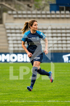 2022-04-15 - Tess Laplacette of Paris FC during the Women's French championship D1 Arkema football match between Paris FC and Montpellier HSC on April 15, 2022 at Charlety stadium in Paris, France - PARIS FC VS MONTPELLIER HSC - FRENCH WOMEN DIVISION 1 - SOCCER