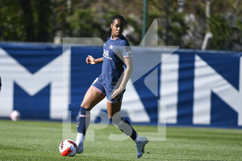 2022-04-16 - Marie-Antoinette Katoto of PSG during the Women's French championship D1 Arkema football match between Paris Saint-Germain (PSG) and GPSO 92 Issy on April 16, 2022 at Georges Lefevre stadium in Saint-Germain-en-Laye, France - PARIS SAINT-GERMAIN (PSG) VS GPSO 92 ISSY - FRENCH WOMEN DIVISION 1 - SOCCER