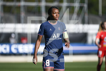 2022-04-16 - Grace Geyoro of PSG during the Women's French championship D1 Arkema football match between Paris Saint-Germain (PSG) and GPSO 92 Issy on April 16, 2022 at Georges Lefevre stadium in Saint-Germain-en-Laye, France - PARIS SAINT-GERMAIN (PSG) VS GPSO 92 ISSY - FRENCH WOMEN DIVISION 1 - SOCCER
