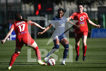 2022-04-16 - Grace Geyoro of PSG during the Women's French championship D1 Arkema football match between Paris Saint-Germain (PSG) and GPSO 92 Issy on April 16, 2022 at Georges Lefevre stadium in Saint-Germain-en-Laye, France - PARIS SAINT-GERMAIN (PSG) VS GPSO 92 ISSY - FRENCH WOMEN DIVISION 1 - SOCCER