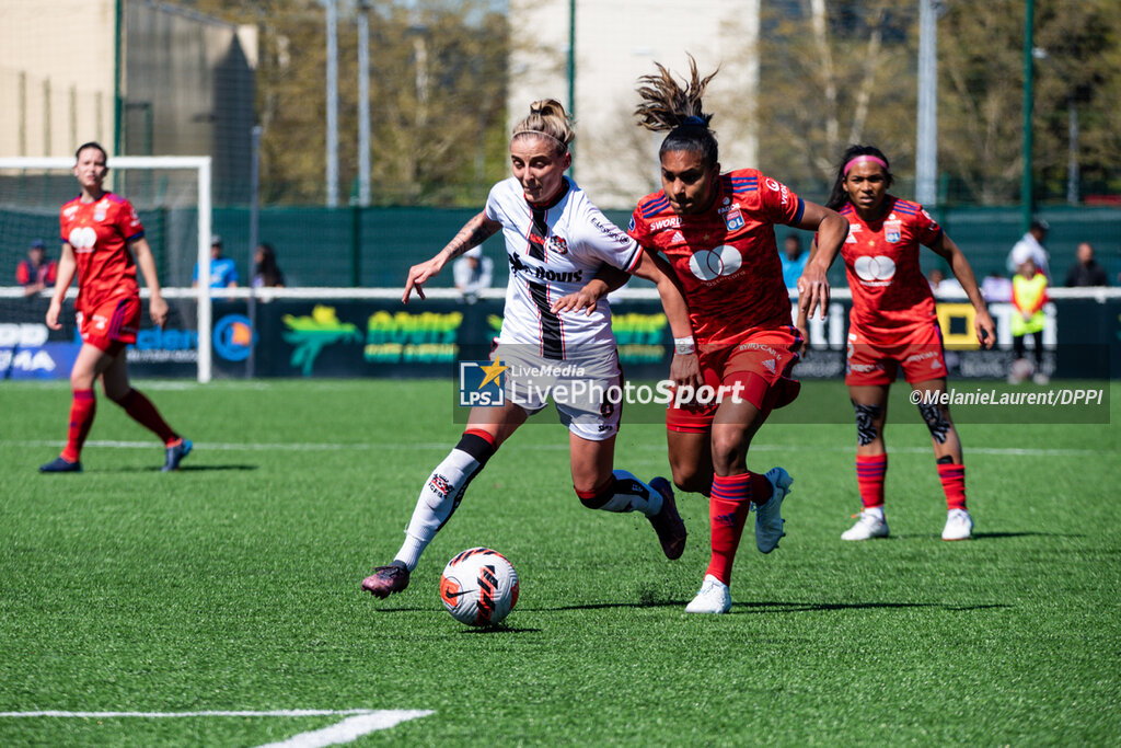 FC Fleury 91 vs Olympique Lyonnais (Lyon) - FRENCH WOMEN DIVISION 1 - SOCCER