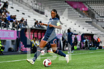 2022-05-29 - Grace Geyoro of PSG during the Women's French championship, D1 Arkema football match between Paris Saint-Germain (PSG) and Olympique Lyonnais (Lyon, OL) on May 29, 2022 at Jean Bouin stadium in Paris, France - FOOTBALL - WOMEN'S FRENCH CHAMP - PARIS SG V OLYMPIQUE LYONNAIS - FRENCH WOMEN DIVISION 1 - SOCCER