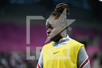 2022-05-29 - Sandy Baltimore of PSG during the Women's French championship, D1 Arkema football match between Paris Saint-Germain (PSG) and Olympique Lyonnais (Lyon, OL) on May 29, 2022 at Jean Bouin stadium in Paris, France - FOOTBALL - WOMEN'S FRENCH CHAMP - PARIS SG V OLYMPIQUE LYONNAIS - FRENCH WOMEN DIVISION 1 - SOCCER