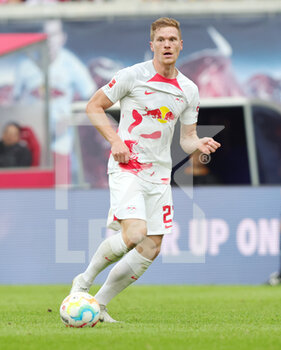 2022-10-01 - Marcel Halstenberg of Leipzig during the German championship Bundesliga football match between RB Leipzig and VfL Bochum on October 1, 2022 at Red Bull Arena in Leipzig, Germany - FOOTBALL - GERMAN CHAMP - LEIPZIG V BOCHUM - GERMAN BUNDESLIGA - SOCCER