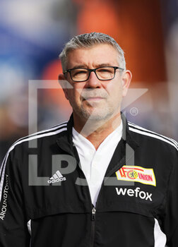 2022-10-23 - Coach Urs Fischer of Union Berlin during the German championship Bundesliga football match between VfL Bochum and Union Berlin on October 23, 2022 at Vonovia Ruhrstadion in Bochum, Germany - FOOTBALL - GERMAN CHAMP - BOCHUM V UNION BERLIN - GERMAN BUNDESLIGA - SOCCER