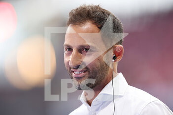 2022-07-30 - RB Leipzig coach Domenico Tedesco during the German Super Cup football match between RB Leipzig and Bayern Munich on July 30, 2022 at Red Bull Arena in Leipzig, Germany - FOOTBALL - GERMAN SUPER CUP - RB LEIPZIG V BAYERN MUNICH - GERMAN SUPERCUP - SOCCER