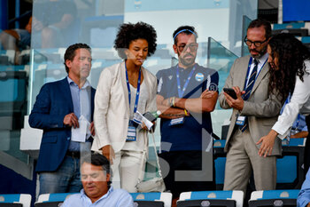 2022-09-06 - Italy's Sara Gama on the grandstand - WORLD CUP 2023 QUALIFIERS - ITALY WOMEN VS ROMANIA - FIFA WORLD CUP - SOCCER