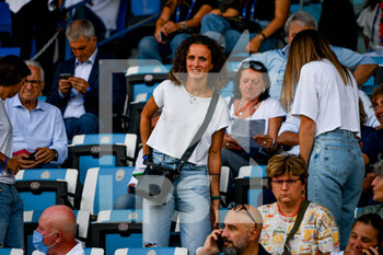 2022-09-06 - Italy's Barbara Bonansea on the grandstand - WORLD CUP 2023 QUALIFIERS - ITALY WOMEN VS ROMANIA - FIFA WORLD CUP - SOCCER