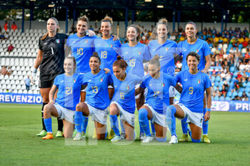 2022-09-06 - Italy line up - WORLD CUP 2023 QUALIFIERS - ITALY WOMEN VS ROMANIA - FIFA WORLD CUP - SOCCER