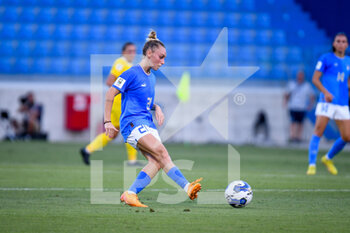 2022-09-06 - Italy's Giada Greggi portrait in action - WORLD CUP 2023 QUALIFIERS - ITALY WOMEN VS ROMANIA - FIFA WORLD CUP - SOCCER