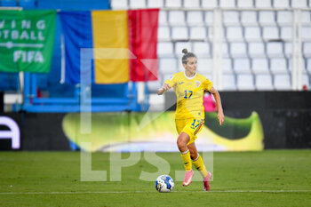 2022-09-06 - Romania's Claudia-Andreea Bistrian portrait in action - WORLD CUP 2023 QUALIFIERS - ITALY WOMEN VS ROMANIA - FIFA WORLD CUP - SOCCER