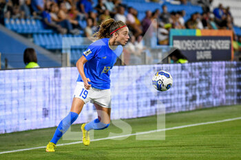 2022-09-06 - Italy's Benedetta Glionna portrait in action - WORLD CUP 2023 QUALIFIERS - ITALY WOMEN VS ROMANIA - FIFA WORLD CUP - SOCCER