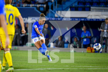 2022-09-06 - Italy's Lisa Boattin scores a goal - WORLD CUP 2023 QUALIFIERS - ITALY WOMEN VS ROMANIA - FIFA WORLD CUP - SOCCER
