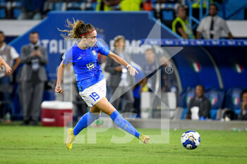 2022-09-06 - Italy's Benedetta Glionna portrait in action - WORLD CUP 2023 QUALIFIERS - ITALY WOMEN VS ROMANIA - FIFA WORLD CUP - SOCCER