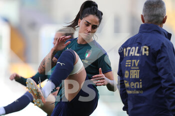 2022-04-07 - Martina Piemonte of ITALY WOMEN in action during the training session at Ennio Tardini on April 7, 2022 in Parma, Italy. - 2023 WOMEN'S WORLD CUP - PRESS CONFERENCE AND TRAINING PRIOR THE ITALY VS LITUANIA QUALIFICATION MATCH - FIFA WORLD CUP - SOCCER