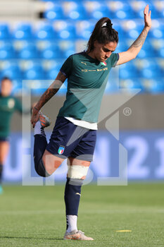 2022-04-07 - Martina Piemonte of ITALY WOMEN in action during the training session at Ennio Tardini on April 7, 2022 in Parma, Italy. - 2023 WOMEN'S WORLD CUP - PRESS CONFERENCE AND TRAINING PRIOR THE ITALY VS LITUANIA QUALIFICATION MATCH - FIFA WORLD CUP - SOCCER
