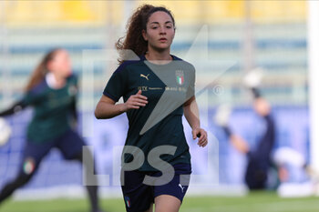 2022-04-07 - Maria Luisa Filangeri of ITALY WOMEN in action during the training session at Ennio Tardini on April 7, 2022 in Parma, Italy. - 2023 WOMEN'S WORLD CUP - PRESS CONFERENCE AND TRAINING PRIOR THE ITALY VS LITUANIA QUALIFICATION MATCH - FIFA WORLD CUP - SOCCER