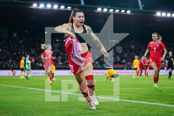 2022-10-11 - 11.10.2022, Zurich, Letzigrund, FIFA World Cup Playoffs: Switzerland - Wales, #10 Ramona Bachmann (Switzerland) celebrates - 2022 FIFA WOMEN'S WORLD CUP PLAYOFFS: SWITZERLAND - WALES - FIFA WORLD CUP - SOCCER