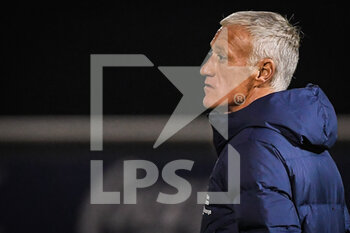 2022-11-14 - Didier DESCHAMPS of France during the training of the French team, preparation for the 2022 World Cup in Qatar, on November 14, 2022 at Centre National du Football in Clairefontaine-en-Yvelines, France - FOOTBALL - WORLD CUP 2022 - TRAINING OF THE FRENCH TEAM - FIFA WORLD CUP - SOCCER
