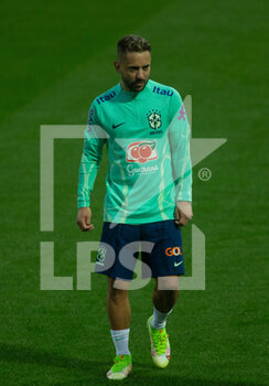 2022-11-14 - Everton Ribeiro of Brazil during the first day of trying of the Brazil National football team before the final stage of the Qatar 2022 World Cup,  at the Juventus Training Center in Turin, Italy  Photo Nderim Kaceli - TRAINING OF BRASIL TEAM - FIFA WORLD CUP - SOCCER