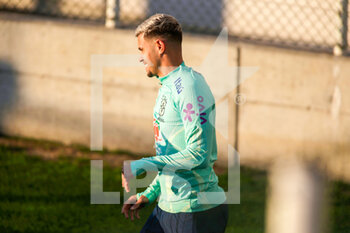 2022-11-16 - Bruno Guimaraesof Brazil during Brazil National football team traning, before the finale stage of the World Cup 2022 in Qatar, at Juventus Training Center, 16 November 2022, Turin, Italy. Photo Nderim Kaceli - BRAZIL NATIONAL TEMA TRAINING - FIFA WORLD CUP - SOCCER