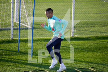 2022-11-16 - Gabriel Jesus of Brazil during Brazil National football team traning, before the finale stage of the World Cup 2022 in Qatar, at Juventus Training Center, 16 November 2022, Turin, Italy. Photo Nderim Kaceli - BRAZIL NATIONAL TEMA TRAINING - FIFA WORLD CUP - SOCCER