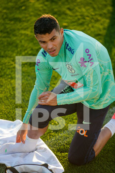2022-11-16 - Thiago Silva  during Brazil National football team traning, before the finale stage of the World Cup 2022 in Qatar, at Juventus Training Center, 16 November 2022, Turin, Italy. Photo Nderim Kaceli - BRAZIL NATIONAL TEMA TRAINING - FIFA WORLD CUP - SOCCER