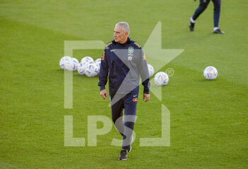 2022-11-16 - Tite head coach of Brazil during Brazil National football team traning, before the finale stage of the World Cup 2022 in Qatar, at Juventus Training Center, 16 November 2022, Turin, Italy. Photo Nderim Kaceli - BRAZIL NATIONAL TEMA TRAINING - FIFA WORLD CUP - SOCCER