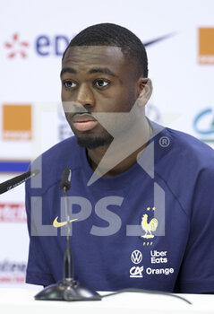 2022-11-19 - Youssouf Fofana of France during a press conference before Team France practice ahead of the FIFA World Cup 2022 on November 19, 2022 in Doha, Qatar - FOOTBALL - WORLD CUP 2022 - PREVIEWS - 19/11 - FIFA WORLD CUP - SOCCER