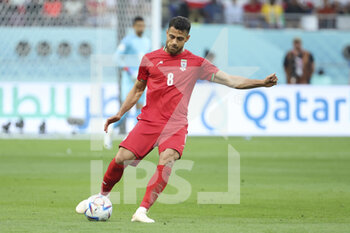 21/11/2022 - Morteza Pouraliganji of Iran during the FIFA World Cup 2022, Group B football match between England and Iran on November 21, 2022 at Khalifa International Stadium in Doha, Qatar - FOOTBALL - WORLD CUP 2022 - ENGLAND V IRAN - FIFA MONDIALI - CALCIO