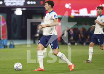 21/11/2022 - Harry Maguire of England during the FIFA World Cup 2022, Group B football match between England and Iran on November 21, 2022 at Khalifa International Stadium in Doha, Qatar - FOOTBALL - WORLD CUP 2022 - ENGLAND V IRAN - FIFA MONDIALI - CALCIO